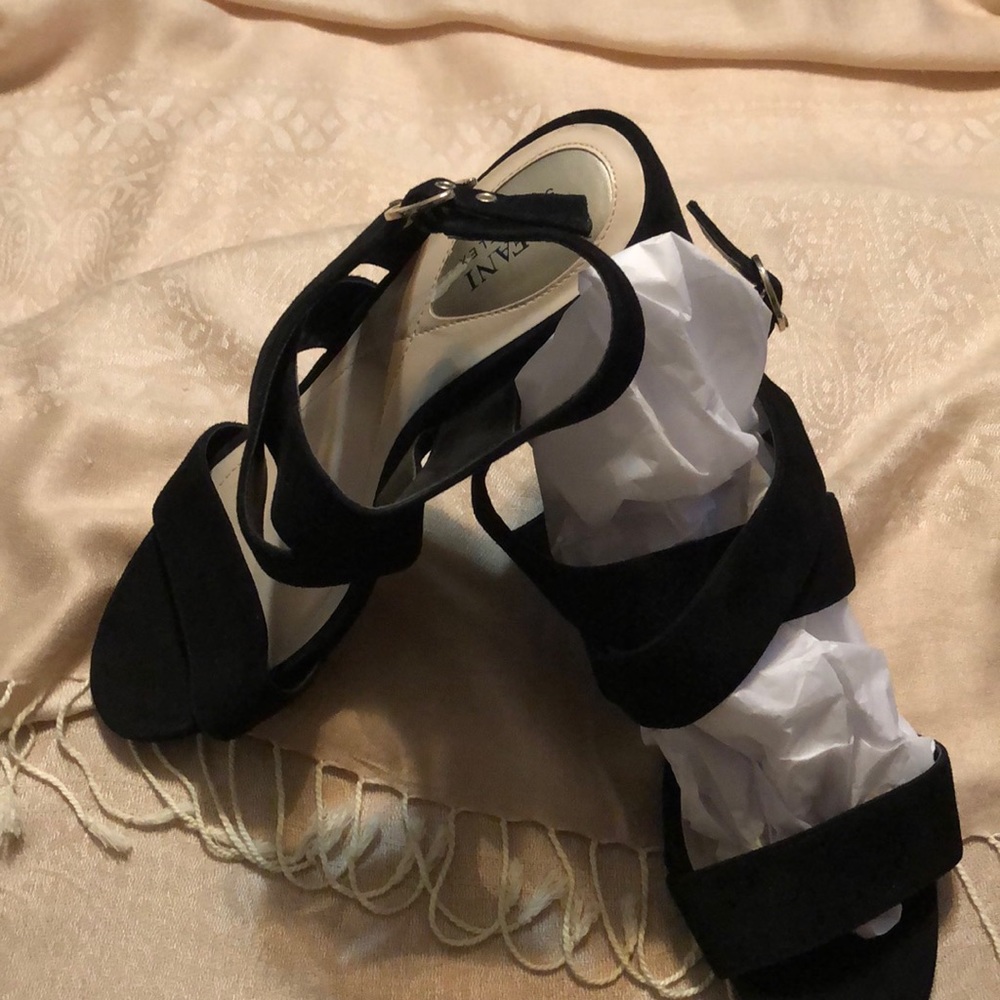 Alfani Suede Criss Cross Heels